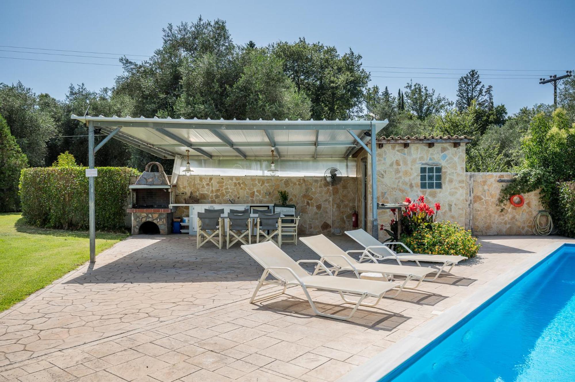 Villa Nefeli With Private Pool By Konnect Dassia (Corfu) Exterior foto